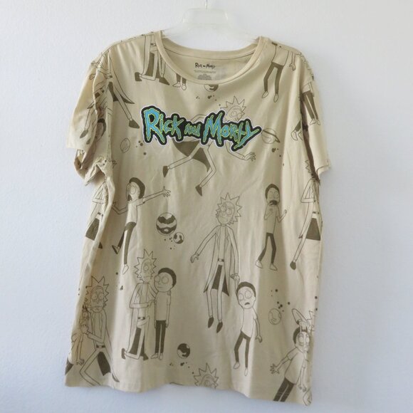 Rick and Morty Other - (#Z) Men's Rick and Morty tshirt Size 4XL